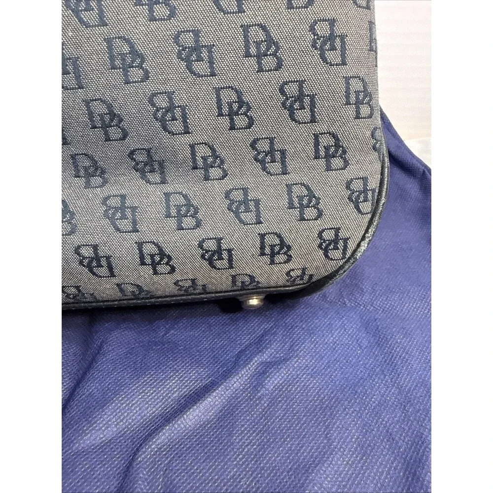 Authentic Dooney & Bourke Signature Monogram 2pc Satchel & Wallet Set
